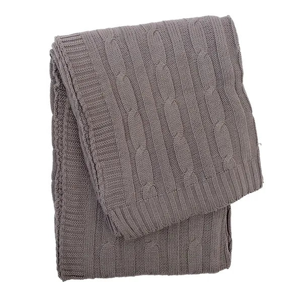 C&F Home 50" x 60" Cable Knit Throw