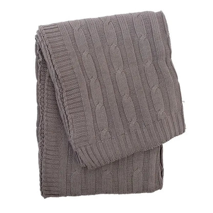 C&F Home 50" x 60" Cable Knit Throw
