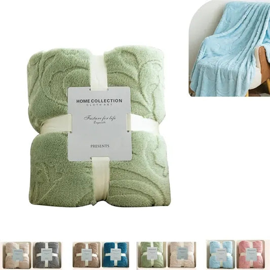Fuzzy Cozy Soft Fleece Flannel Blanket