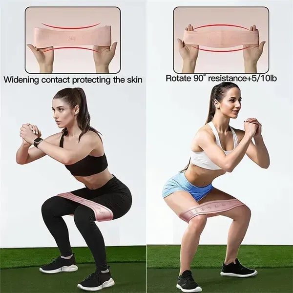 Hip Elastic Resistance Bands for Exercise