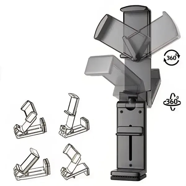 360 degree rotating folding liftable bracket phone stand