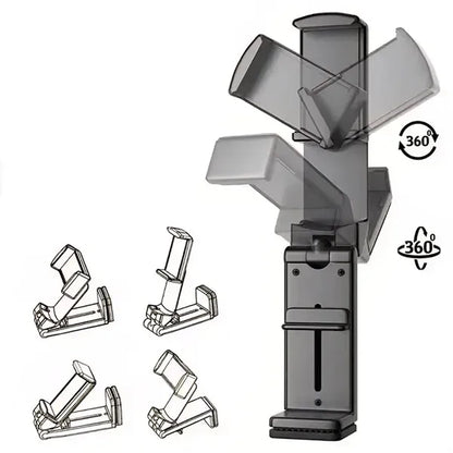 360 degree rotating folding liftable bracket phone stand