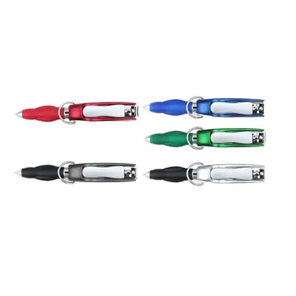 Folding Nail Clipper Pen with Keychain