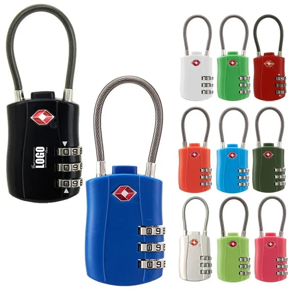 TSA Approved 3 Digit Luggage Combination Lock