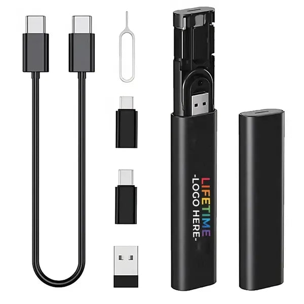 60W Multi USB Charging Adapter Cable Kit