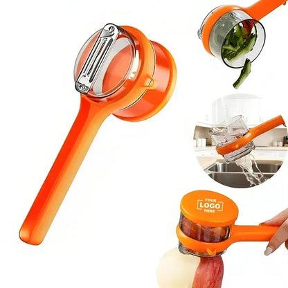 Stainless Peeler Knife With Storage Box
