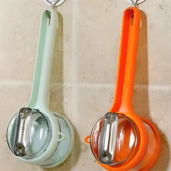 Stainless Peeler Knife With Storage Box