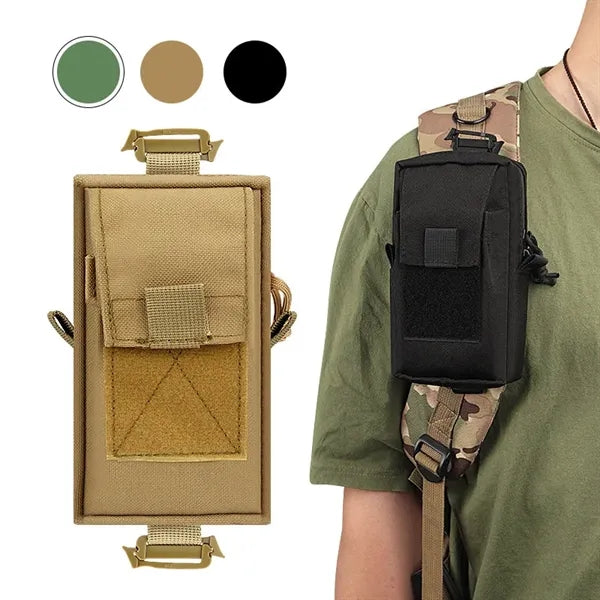 Tactical Molle Shoulder Strap Accessory Pouch