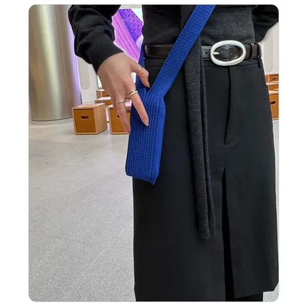 Pleated Crossbody Phone Bag with Adjustable Strap