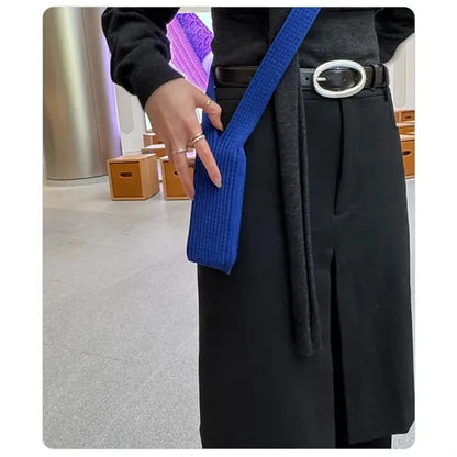 Pleated Crossbody Phone Bag with Adjustable Strap