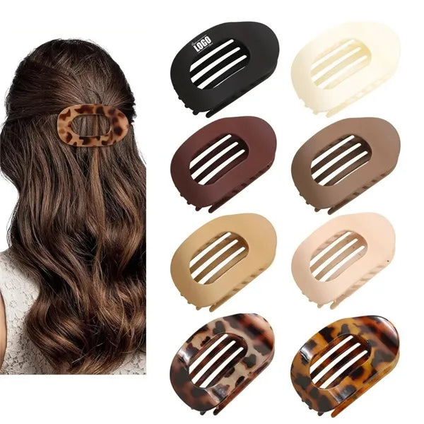 Large Flat Hair Claw Clip