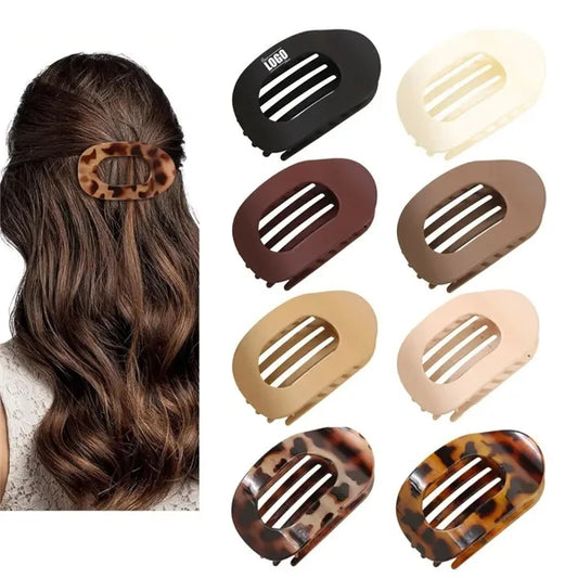 Large Flat Hair Claw Clip