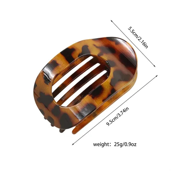 Large Flat Hair Claw Clip