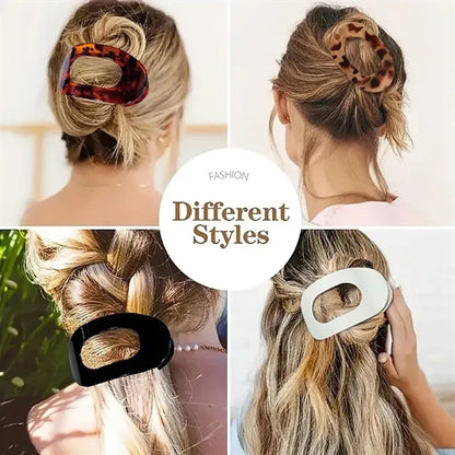 Large Flat Hair Claw Clip
