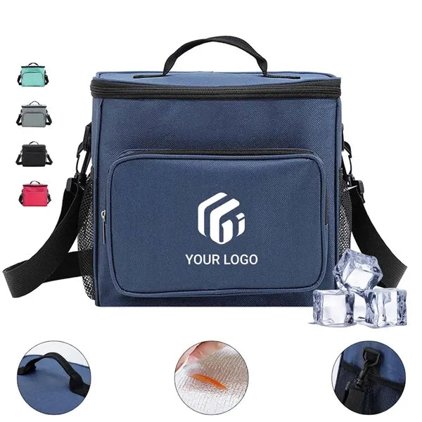 Office picnic outdoor cooler crossbody insulated lunch bag