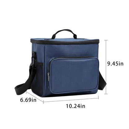 Office picnic outdoor cooler crossbody insulated lunch bag