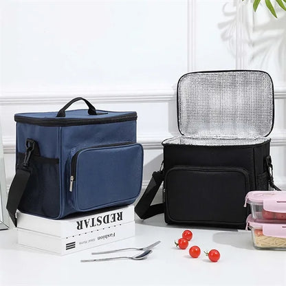 Office picnic outdoor cooler crossbody insulated lunch bag