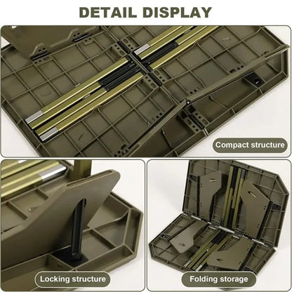 Outdoor travel compact portable picnic camping folding table