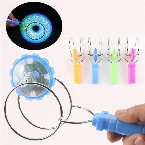 Light Up Gyro Wheel With Flash Effects