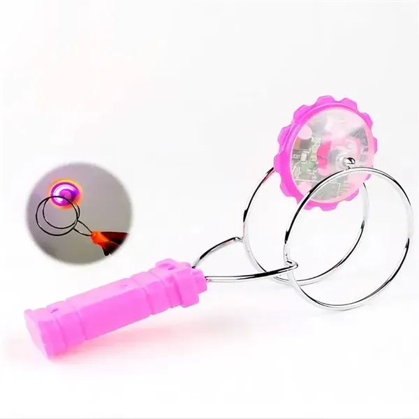 Light Up Gyro Wheel With Flash Effects