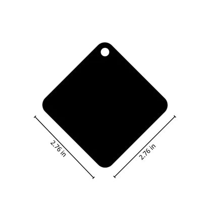 Long lasting scent safe hanging paper car air freshener