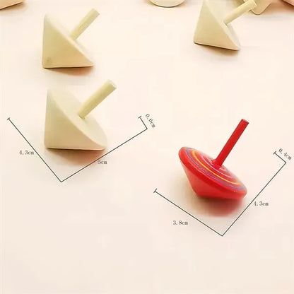 Wooden Spinning Top Toy