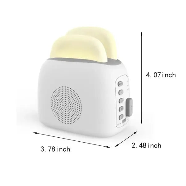 Portable timer white noise night light bluetooth speaker