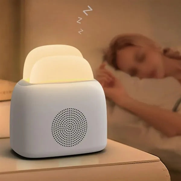 Portable timer white noise night light bluetooth speaker