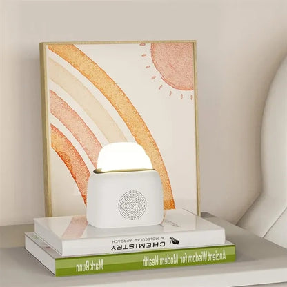 Portable timer white noise night light bluetooth speaker