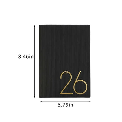 Office school daily agenda calendar notebook 2026 planner