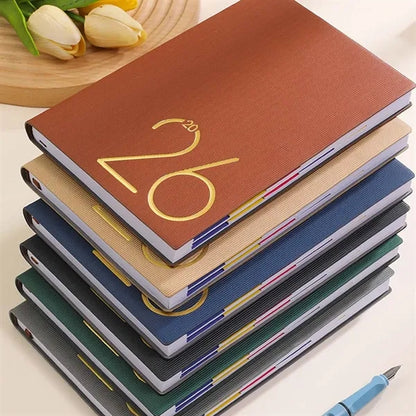 Office school daily agenda calendar notebook 2026 planner