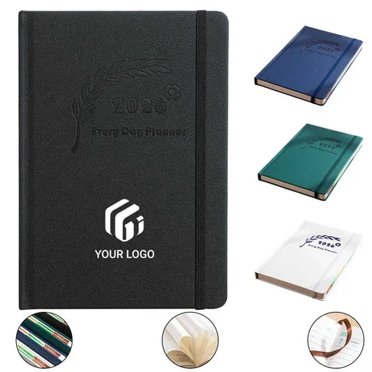 Office supplies daily agenda academic hardcover 2026 planner