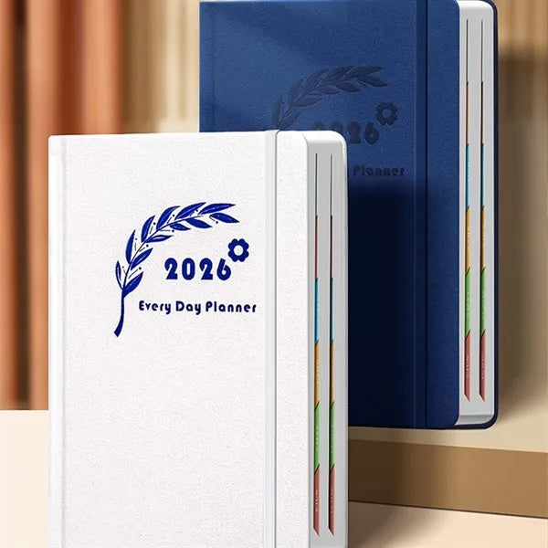 Office supplies daily agenda academic hardcover 2026 planner