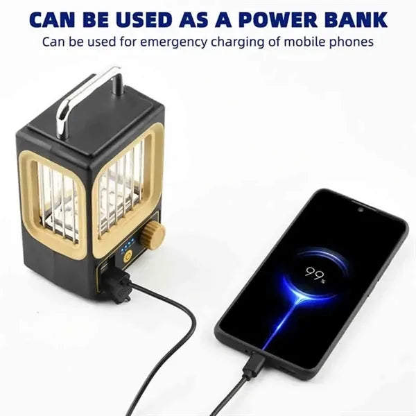 Rechargeable LED Solar Camping Light
