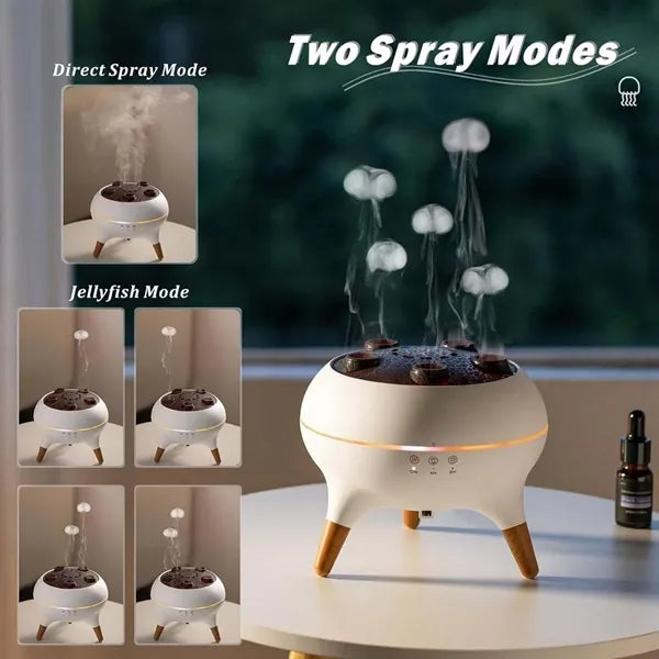 Creative Jellyfish Diffuser Humidifier with 7 Colors Lights