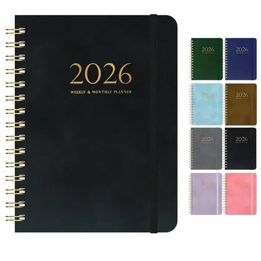 A5 2026 Weekly and Monthly Planner