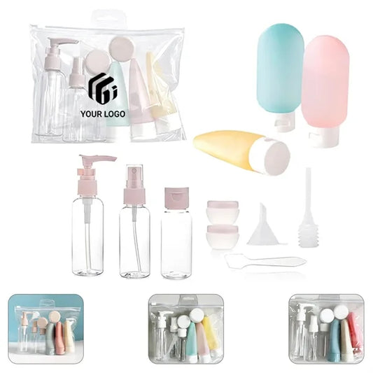 11 pack portable cosmetic travel bottles for toiletries