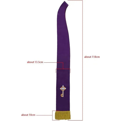 Church Clergy Pastor Cross Stole