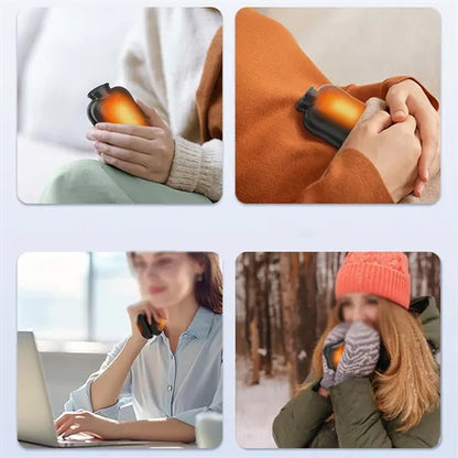 Hunting essential portable rechargeable magnetic hand warmer