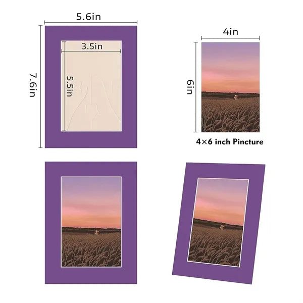 Classroom crafts home decor multicolor paper picture frames