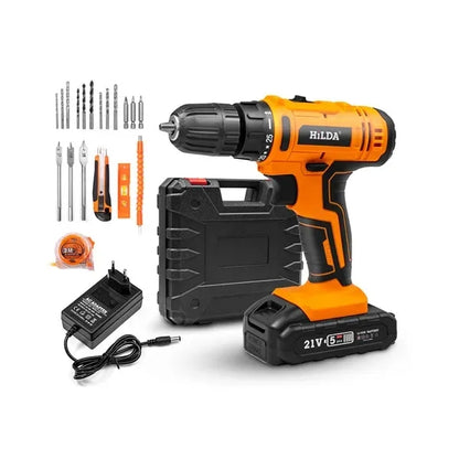 Cordless Drill Set w/Battery & Charger