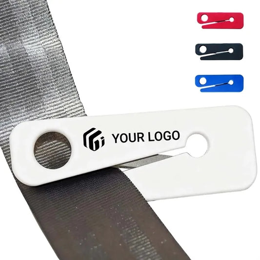 Travel portable safety vehicle emergency seat belt cutter