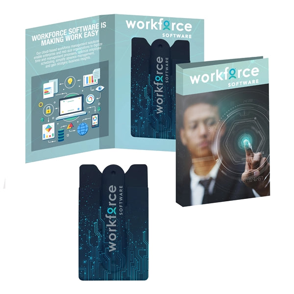 Tek Booklet with Full Color Silicone Stand and Wallet