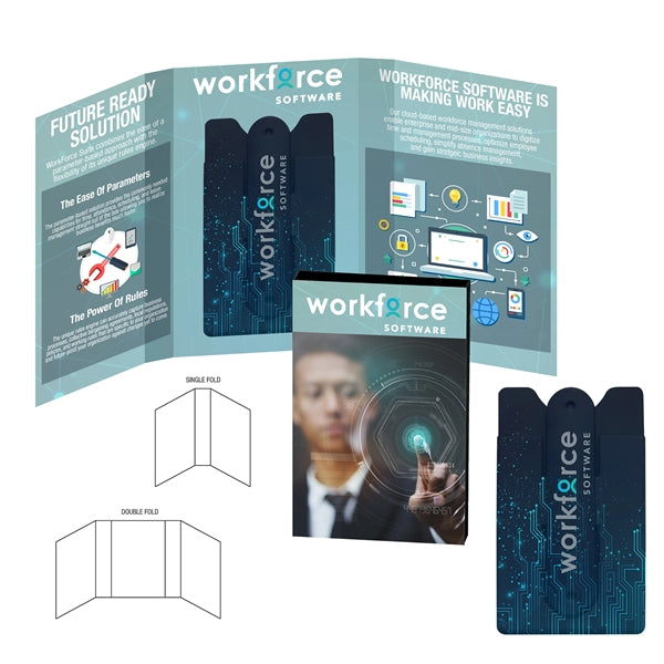 Tek Booklet with Full Color Silicone Stand and Wallet