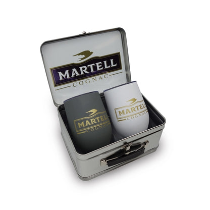 Retro Lunchbox & Double 12 Oz. Stemless Wine