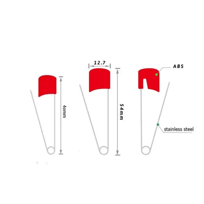 Safety Pins with Safe Locking