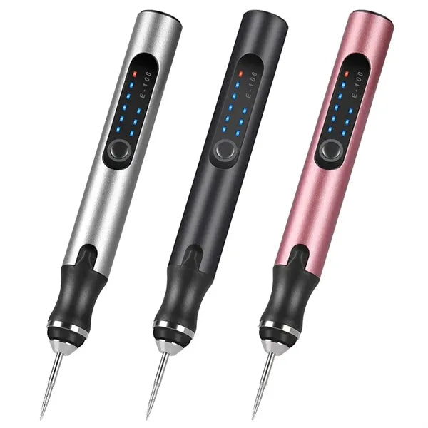 Cordless Electric Engraving Pen with 20 Bits