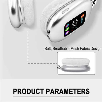 Wireless Bluetooth Headphone With Screen