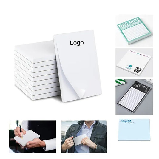 Custom 4x6 Memo Pad with Full Color 25 Sheets