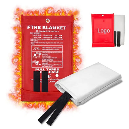 40" x 40" Emergency Fire Blanket for Home & Kitchen
